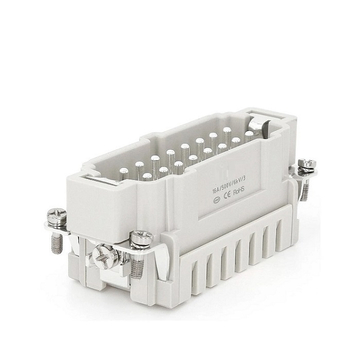 Контактная вставка 16 PIN (16+PE), вилка UTL-HE-016-MS - Официальный саит UTL