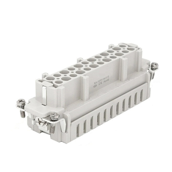 Контактная вставка 24 PIN (24+PE), розетка UTL-HE-024-FC (25-48) - Официальный саит UTL