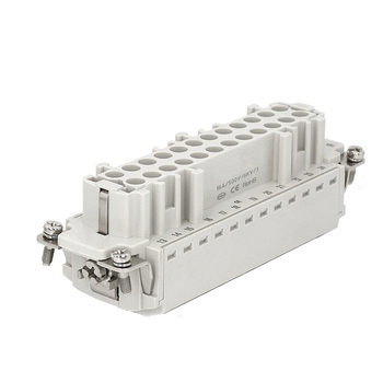 Контактная вставка 24 PIN (24+PE), розетка UTL-HE-024-FZ - Официальный саит UTL