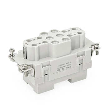 Контактная вставка 18 PIN (6/12+PE), розетка UTL-HK-006.2/12-F (6-10 mm²) - Официальный саит UTL
