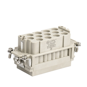 Контактная вставка 14 PIN (12/2+PE), розетка UTL-HK-012/2-FC - Официальный саит UTL