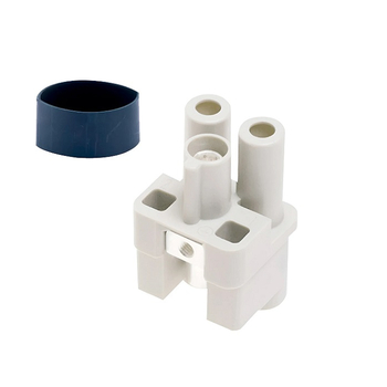 Контактная вставка 2 PIN (2+PE), розетка UTL-HQV-002.2-F (4-10 mm2) - Официальный саит UTL