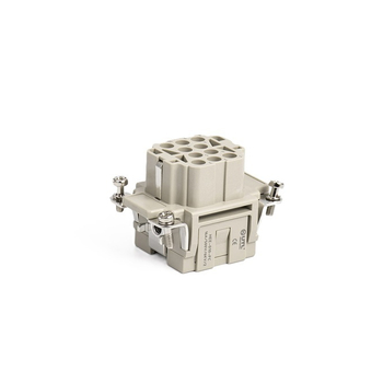 Контактная вставка 10 PIN (10+PE), розетка UTL-HEE-010-FC - Официальный саит UTL