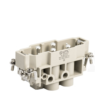 Контактная вставка 4 PIN (4+PE), вилка UTL-HK-004/0-M - Официальный саит UTL