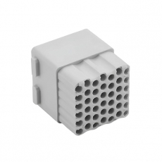 Контактная вставка 42 PIN, розетка UTL-H2MDD-042-MC - Официальный саит UTL