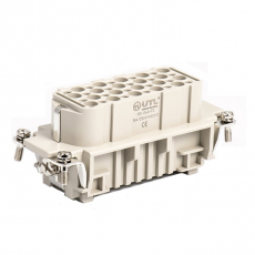 Контактная вставка 40 PIN (40+PE), розетка UTL-HD-040-FC - Официальный саит UTL