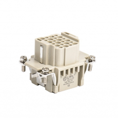 Контактная вставка 24 PIN (24+PE), розетка UTL-HDD-024-FС - Официальный саит UTL