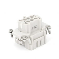 Контактная вставка 6 PIN (6+PE), розетка UTL-HE-006-FS - Официальный саит UTL