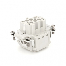 Контактная вставка 6 PIN (6+1PE), розетка UTL-HE-006-FZ - Официальный саит UTL