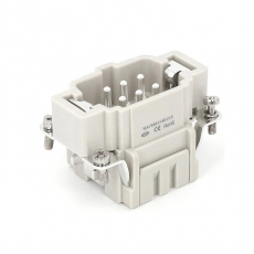 Контактная вставка 6 PIN (6+PE), вилка UTL-HE-006-MS - Официальный саит UTL