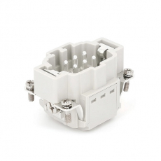 Контактная вставка 6 PIN (6+PE), вилка UTL-HE-006-MZ - Официальный саит UTL