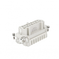 Контактная вставка 16 PIN (16+PE), розетка UTL-HE-016-FS - Официальный саит UTL