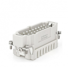 Контактная вставка 16 PIN (16+PE), вилка UTL-HE-016-MS (17-32) - Официальный саит UTL