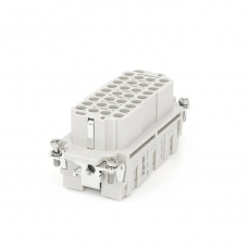 Контактная вставка 32 PIN (32+PE), розетка UTL-HEE-032-FC - Официальный саит UTL