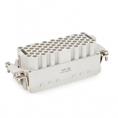 Контактная вставка 64 PIN (64+PE), розетка UTL-HEE-064-FC - Официальный саит UTL