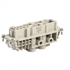 Контактная вставка 12 PIN (4/8+PE), розетка UTL-HK-004/8-F - Официальный саит UTL
