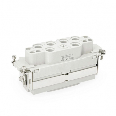 Контактная вставка 12 PIN (6/6+PE), розетка UTL-HK-006/6-F - Официальный саит UTL