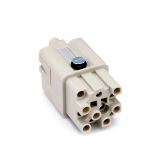 Контактная вставка 12 PIN (12+PE), розетка UTL-HQ-012/0-FC - Официальный саит UTL
