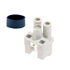 Контактная вставка 2 PIN (2+PE), розетка UTL-HQV-002.1-F (2.5-6.0 mm2) - Официальный саит UTL