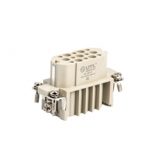 Контактная вставка 15 PIN (15+1PE), розетка UTL-HD-015-FC - Официальный саит UTL