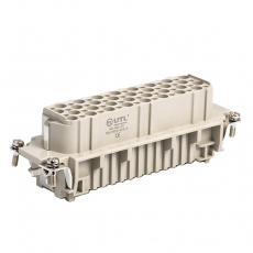 Контактная вставка 64 PIN (64+1PE), розетка UTL-HD-064-FC - Официальный саит UTL