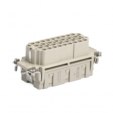 Контактная вставка 32 PIN (32+1PE), розетка UTL-HEE-032-FC (33-64) - Официальный саит UTL