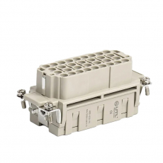 Контактная вставка 32 PIN (32+1PE), розетка UTL-HEE-032-FC - Официальный саит UTL