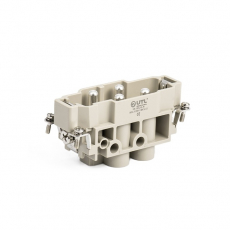 Контактная вставка 4 PIN (4+1PE), вилка UTL-HK-004/0-M - Официальный саит UTL