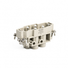 Контактная вставка 6 PIN (4/2+1PE), вилка UTL-HK-004/2-M - Официальный саит UTL