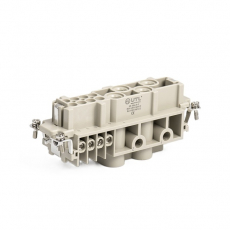 Контактная вставка 12 PIN (4/8+1PE), розетка UTL-HK-004/8-F - Официальный саит UTL