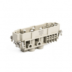 Контактная вставка 12 PIN (4/8+1PE), вилка UTL-HK-004/8-M - Официальный саит UTL