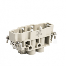 Контактная вставка 4 PIN (4+PE), вилка UTL-HK-004/0-M - Официальный саит UTL