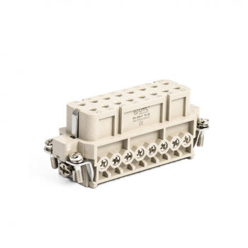 Контактная вставка 16 PIN (16+PE), розетка UTL-HA-016-F (17-32) - Официальный саит UTL