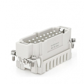 Контактная вставка 16 PIN (16+PE), вилка UTL-HE-016-MS (17-32) - Официальный саит UTL