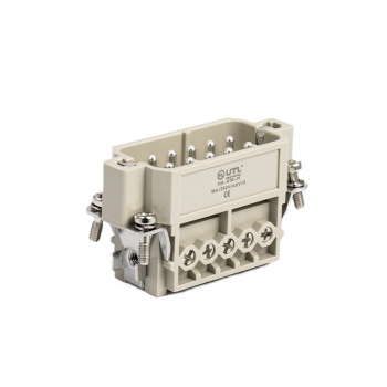 Контактная вставка 10 PIN (10+1PE), вилка UTL-HA-010-M - Официальный саит UTL