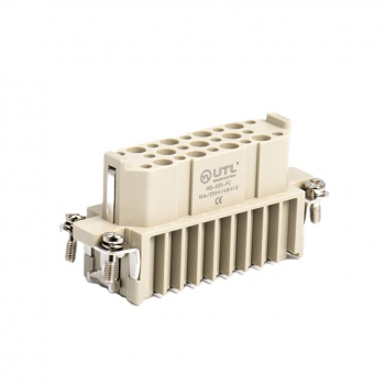 Контактная вставка 25 PIN (25+1PE), розетка UTL-HD-025-FC - Официальный саит UTL