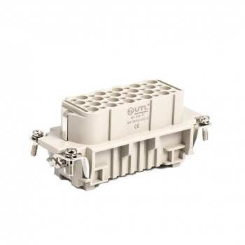 Контактная вставка 40 PIN (40+1PE), розетка UTL-HD-040-FC - Официальный саит UTL