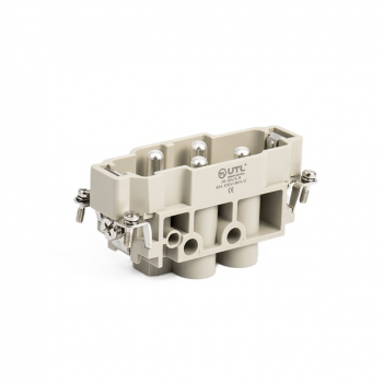 Контактная вставка 4 PIN (4+1PE), вилка UTL-HK-004/0-M - Официальный саит UTL