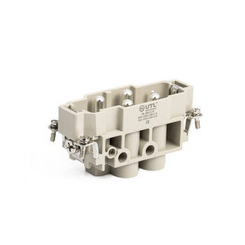 Контактная вставка 6 PIN (4/2+1PE), вилка UTL-HK-004/2-M - Официальный саит UTL
